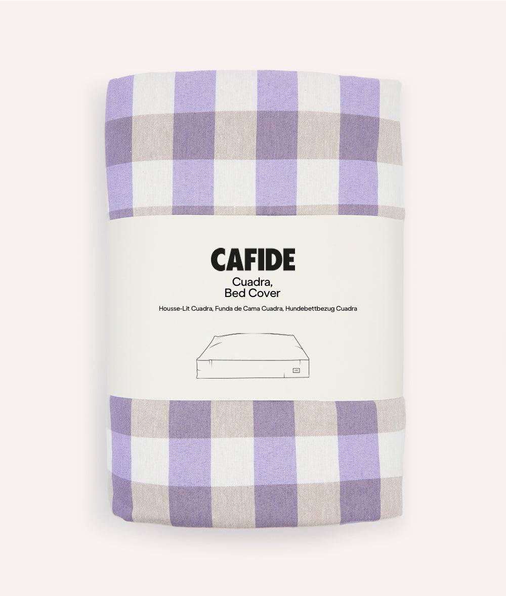 Funda de Cama Vichy Violeta, Cuadra